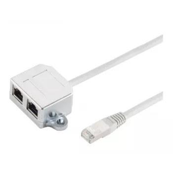 Microconnect MPK419 tīkla kabelis Sudraba 0.15 m Cat5e F/UTP (FTP)