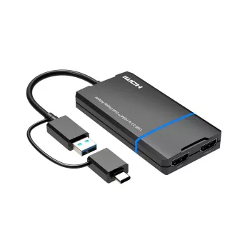 Microconnect USB 3.1 Type-C uz HDMI adapteris MC-USB3.1CHDMIX2-2IN1