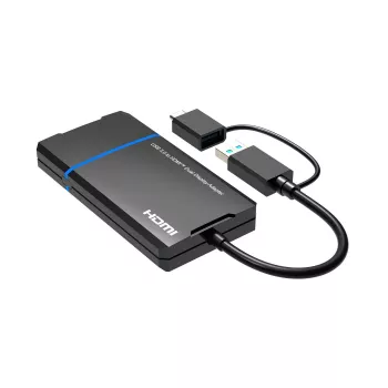 Microconnect USB 3.1 Type-C uz HDMI adapteris MC-USB3.1CHDMIX2-2IN1