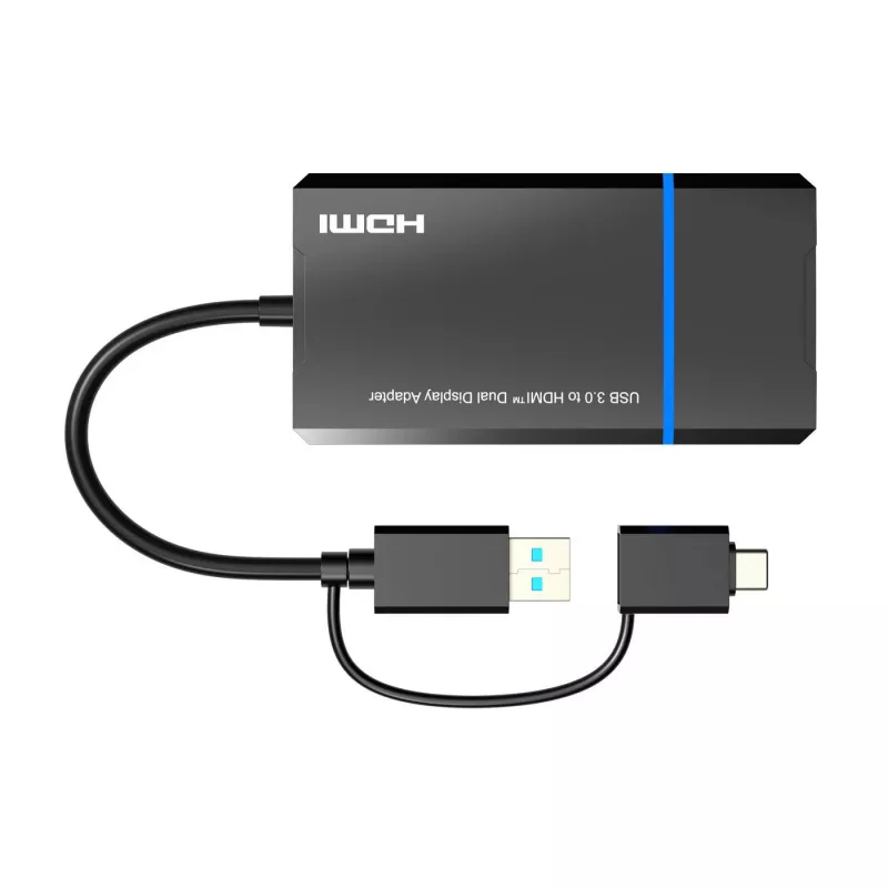 Microconnect USB 3.1 Type-C uz HDMI adapteris MC-USB3.1CHDMIX2-2IN1