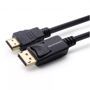 Microconnect MC-DP-HDMI-500 video kabeļa adapteris 5 m DisplayPort Melna
