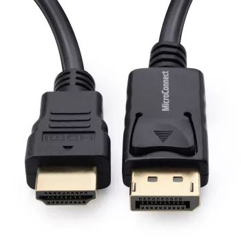 Microconnect MC-DP-HDMI-500 video kabeļa adapteris 5 m DisplayPort Melna