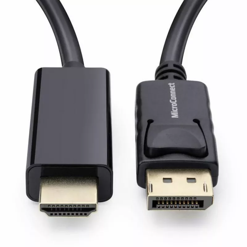 Microconnect MC-DP-HDMI-500 video kabeļa adapteris 5 m DisplayPort Melna