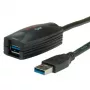 USB 3.0 aktīvā retranslatora kabelis ROLINE 12.04.1096 5 m