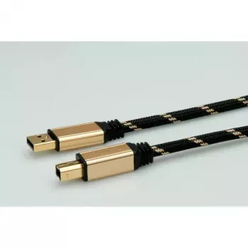 USB kabelis ROLINE GOLD A - B M/M 4,5 m