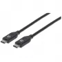 USB-C kabelis Manhattan USB2C5C2M 2m vīr.-vīr.