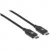 USB-C kabelis Manhattan USB2C5C2M 2m vīr.-vīr.