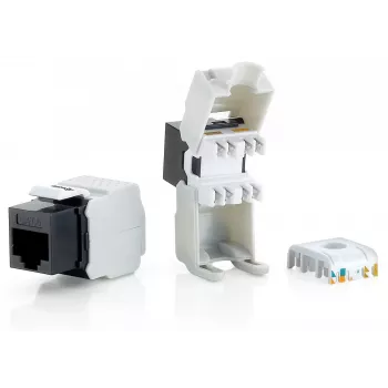 Cat.6 neekranēts Keystone savienotājs bez instrumenta Equip 769211