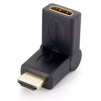 Salokāms HDMI adapteris, vīrišķais uz sievišķo, Equip, 118911
