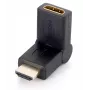 Salokāms HDMI adapteris, vīrišķais uz sievišķo, Equip, 118911