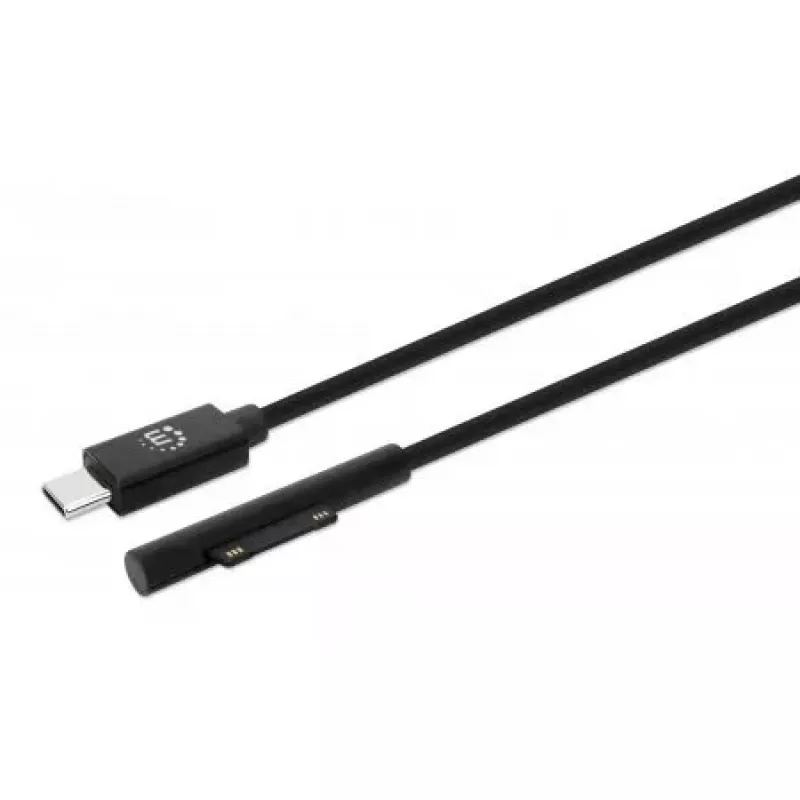 USB-C uz Surface Connect kabelis Manhattan 1,8 m vīr./vīr.