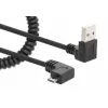 USB-A uz Micro-USB kabelis Manhattan 356237 1m vīrisks pret vīrisku melns