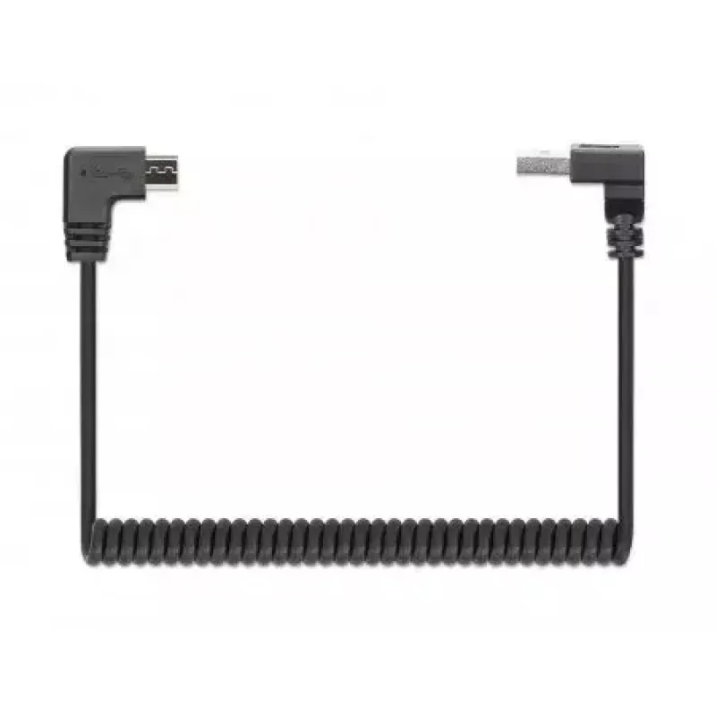 USB-A uz Micro-USB kabelis Manhattan 356237 1m vīrisks pret vīrisku melns