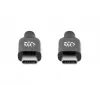 USB-C kabelis Manhattan 5m aktīvs vīrietis-vīrietis 10 Gbps 3A melns