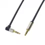 Audio kabelis LogiLink 3.5 mm – 3.5 mm 0,5 m zils