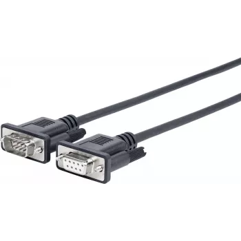 Vivolink PRORS1 seriālais kabelis Melns 1 m DB-9
