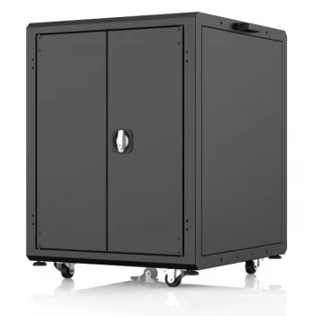Rackmount cabinet Lanview LVR16U7075BL-DCN-LAPTOP 16U portatīvajiem datoriem