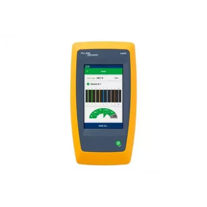 Fluke LinkIQ tīkla testeris melns zils oranžs RJ-45 305m
