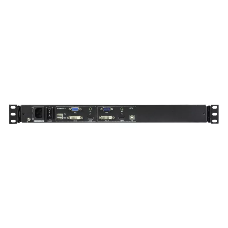 ATEN CL6700MW plaukta konsole 43,9 cm (17,3 collas) 1920 x 1080 pikseļi Metāls Melns 1U