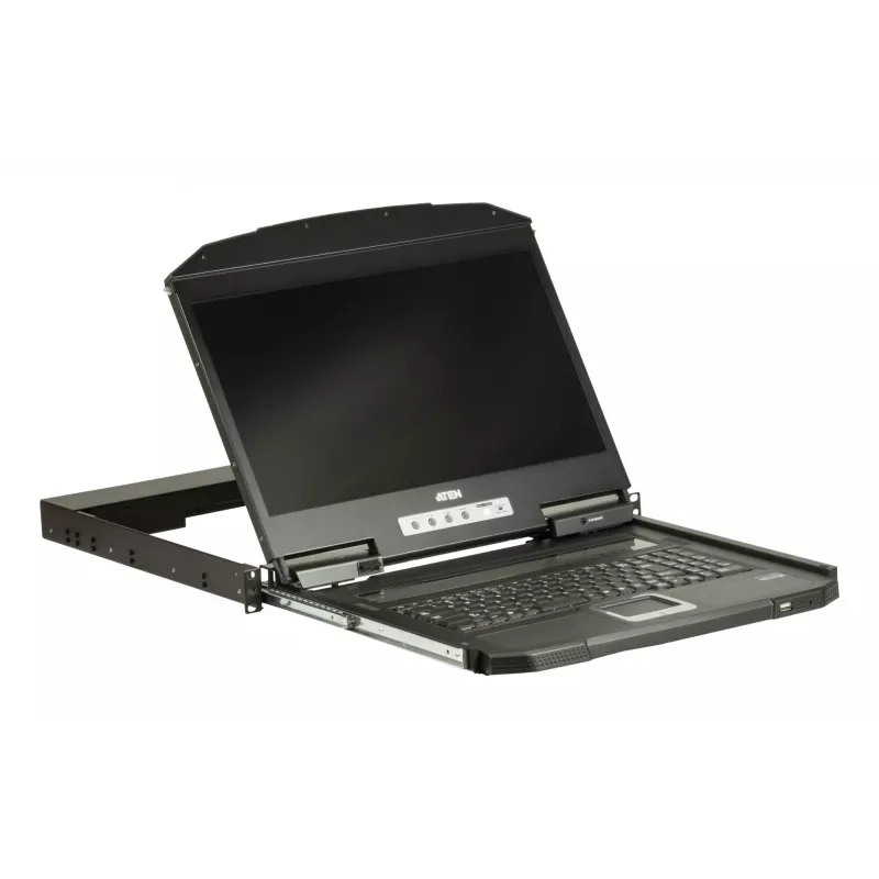 ATEN CL3100NX statīva konsole 47 cm (18,5 collas) Melna 1U