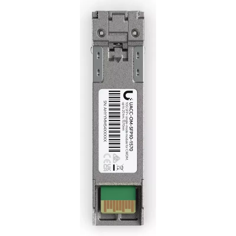Ubiquiti UACC-OM-SFP10-1570 tīkla raiduztvērēja modulis optiskās šķiedras 11300 Mbit/s SFP+ 1570 nm