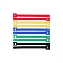 Lanview LVT-CABLESTRAPS2012-10MULTI kabeļsaites Āķa un cilpas kabeļsaite Polipropilēns (PP) Daudzkrāsains 10 gab.