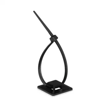 Lanview LVT-CABLEMOUNT-50B kabeļu saite Polipropilēns (PP) Melns 50 gab.