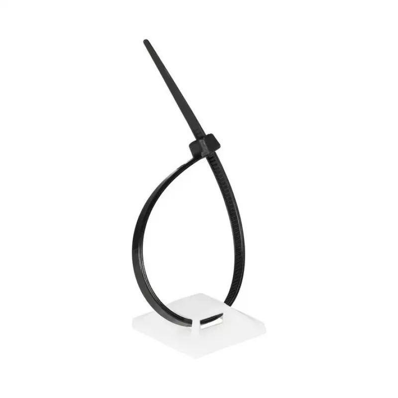 Lanview LVT-CABLEMOUNT-50W kabeļu saite Polipropilēns (PP) Balta 50 gab.