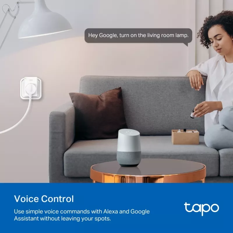 TP-Link Tapo Mini Smart Wi-Fi Socket, Energy Monitoring