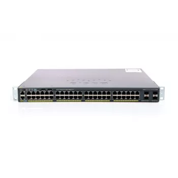 Pārvaldāms slēdzis Cisco WS-C2960X-48LPS-L L2/L3 Gigabit Ethernet PoE 48 porti