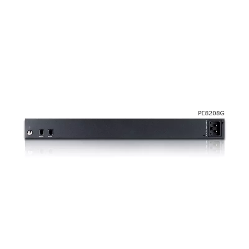 ATEN 1U 16A 8 Outlet Switched + Metered PDU + bezmaksas Eco PDU pārvaldības programmatūra