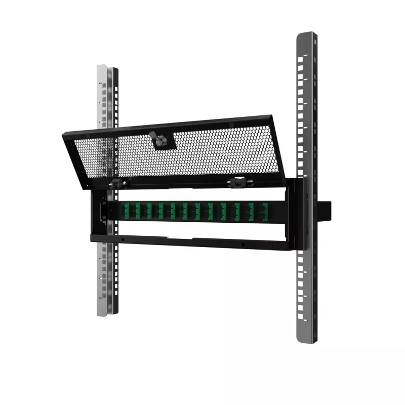 Lanview RAB503BL 3U 19 collu rack stiprinājuma drošības vāks