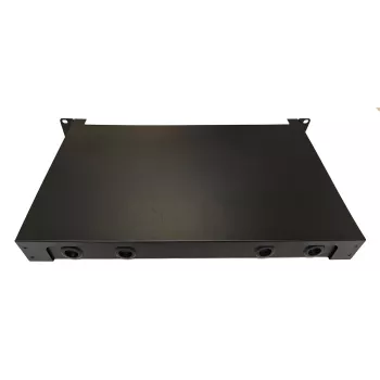 Lanview LVO-101010 optiskās šķiedras bīdāmais panelis ODF, LC SM OS2, 12 serdeņi, 1U