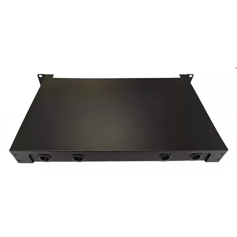 Lanview LVO-101010 optiskās šķiedras bīdāmais panelis ODF, LC SM OS2, 12 serdeņi, 1U