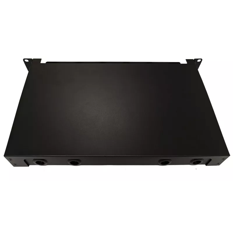 Lanview LVO-101020 optiskās šķiedras bīdāmais panelis ODF, LC SM OS2, 48 serdeņi, 1U