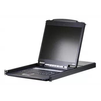 KVM slēdzis ATEN CL1308N Rack Mounting Melns PS/2 USB VGA