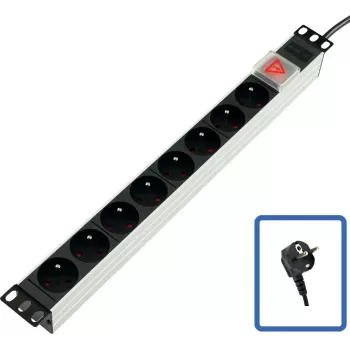 Strāvas sadales bloks Lanview TUPS031 Melns 4000W 510mm