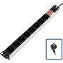 Strāvas sadales bloks Lanview TUPS031 Melns 4000W 510mm