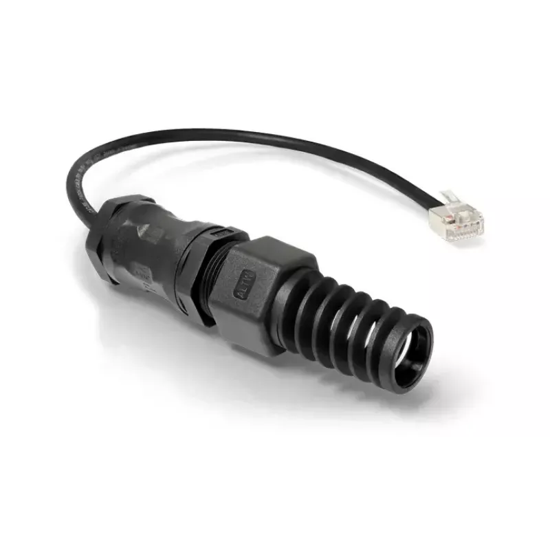 Tīkla kabelis QuWireless QRJ45 RJ-45 RJ-45 0,16 m Melns