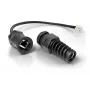 Tīkla kabelis QuWireless QRJ45 RJ-45 RJ-45 0,16 m Melns