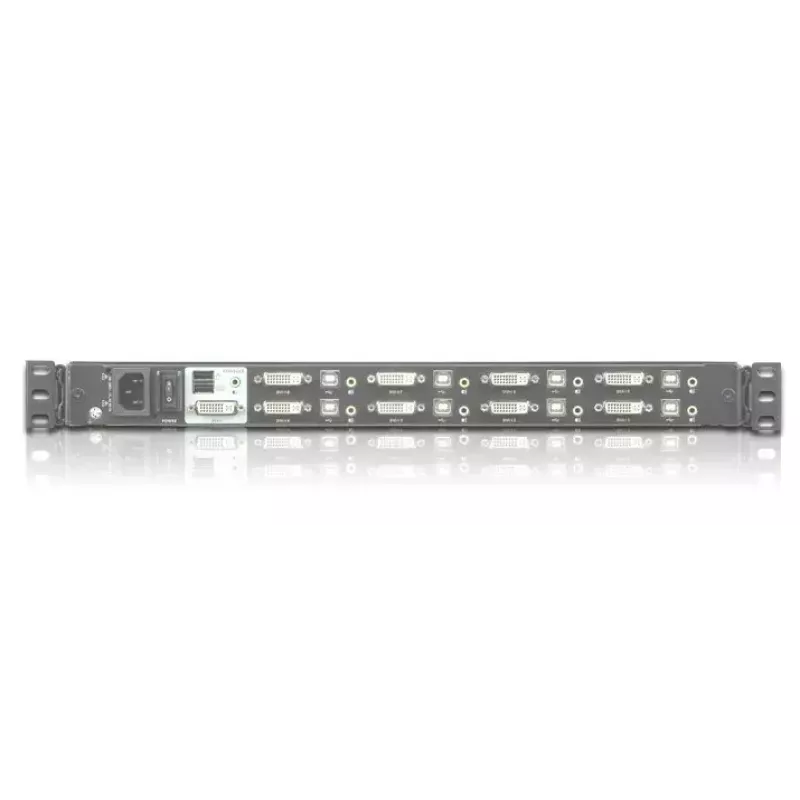 ATEN CL6708MW statīva konsole 43,9 cm (17,3 collas) melna 1U