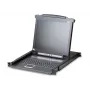 ATEN CL1000M plaukta konsole 43,2 cm (17 collu) Melna 1U