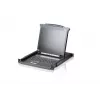ATEN CL1000M-ATA-2XK07SGG rack console 43.2 cm (17 inch) Melns 1U