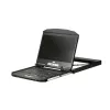 ATEN CL3700NW plaukta konsole 47 cm (18,5 collas) 1920 x 1080 pikseļi Metāls, Plastmasa Melna 1U