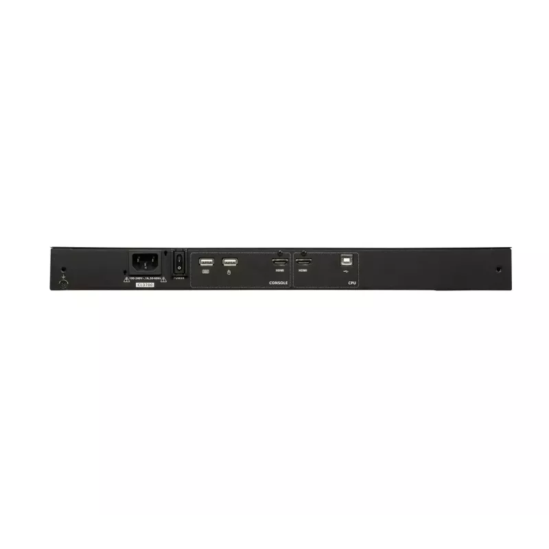 ATEN 1U īsa dziļuma USB HDMI viena sliedes pilna izmēra konsole