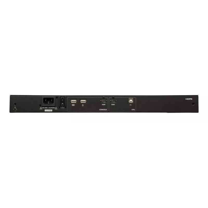 KVM slēdzis ATEN CL3700NW montāžai statnē melns USB HDMI Full HD