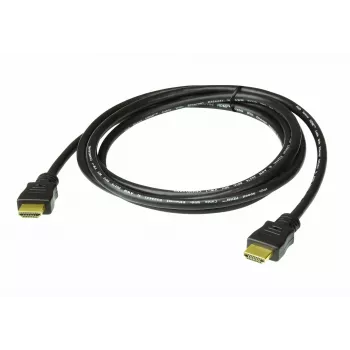 ATEN High Speed HDMI kabelis with Ethernet True 4K ( 4096X2160 @ 60Hz); 2 m HDMI kabelis with Ethernet