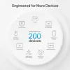 TP-Link AXE11000 Whole Home Mesh Wi-Fi 6E sistēma, balta, iekšējā, Mesh sistēma, 600 m², trīsjoslu (2,4 GHz / 5 GHz / 6 GHz), Wi-Fi 6E (802.11ax)