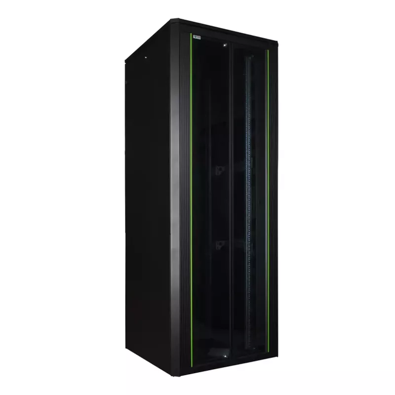 Brīvi stāvošs plaukts LOGON RDL42U81BL 42U 600 kg Melns