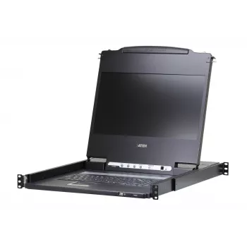 KVM slēdzis ATEN CL6700MW montāža statnē Melns USB 1920x1080